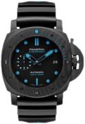 Panerai Herreklokke PAM01616 Submersible Sort/Gummi Ø47 mm