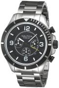 Nautica Herreklokke NAI21506G Nst Sort/Stål Ø45 mm