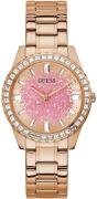 Guess Dameklokke GW0405L3 Rosa/Rose-gulltonet stål Ø38 mm