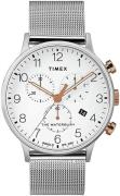 Timex Herreklokke TW2T36700 Classic Hvit/Stål Ø40 mm