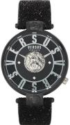 Versus by Versace Dameklokke VSPVS0420 Lodovica Sort/Lær Ø39 mm