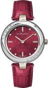 Versace Dameklokke VE2J00321 Lady Rød/Lær Ø38 mm