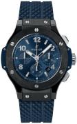 Hublot Herreklokke 301.CM.710.RX Big Bang 44mm Blå/Gummi Ø44 mm