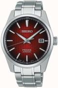 Seiko Herreklokke SPB227J1 Presage Rød/Stål Ø39.5 mm