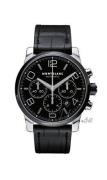 Montblanc Herreklokke 102365 Timewalker Chronograph Sort/Lær Ø43 mm