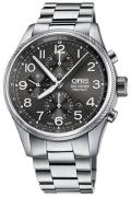 Oris Herreklokke 01 774 7699 4063-07 8 22 19 Aviation Grå/Stål Ø44