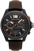 Police Herreklokke R1471294002 Denver Sort/Tekstil Ø46 mm