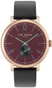 Ted Baker Herreklokke 10031516 Oliver Rød/Lær Ø43 mm