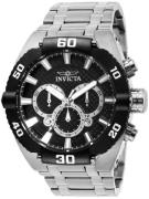 Invicta Coalition Forces Herreklokke 27263 Sort/Stål Ø50 mm