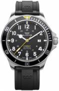 Glycine Combat Sub GL0274 Sort/Gummi Ø46 mm