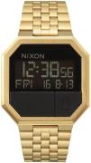 Nixon 99999 Herreklokke A158-502-00 LCD/Gulltonet stål