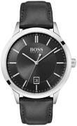 Hugo Boss 99999 Herreklokke 1513611 Sort/Lær Ø41 mm