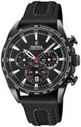 Festina 99999 Herreklokke F20351-3 Sort/Lær Ø44 mm