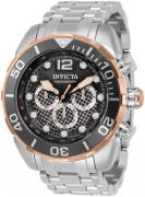 Invicta Pro Diver Herreklokke 33828 Grå/Stål Ø50 mm