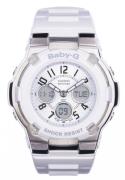 Casio Baby-G Dameklokke BGA-110-7BER Hvit/Resinplast Ø39.8 mm