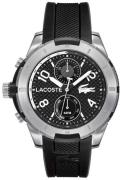 Lacoste Tonga Herreklokke 2010759 Sort/Gummi Ø47 mm