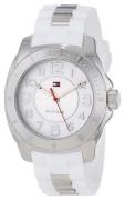 Tommy Hilfiger Dameklokke 1781306 Hvit/Gummi Ø36 mm