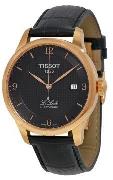 Tissot Le Locle Herreklokke T006.408.36.057.00 Sort/Lær Ø39.3 mm