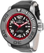 Invicta Sea Hunter Herreklokke 34780 Sort/Lær Ø58 mm