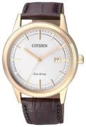 Citizen 99999 Herreklokke AW1233-01A Sølvfarget/Lær Ø40 mm