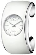 Calvin Klein Gloss Dameklokke K6004101 Hvit/Keramik Ø32 mm