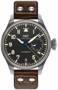 IWC Pilots Herreklokke IW501004 Sort/Lær Ø46.2 mm