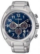 Citizen Chrono Herreklokke CA4310-54L Blå/Titan Ø43 mm