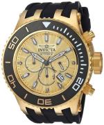 Invicta Subaqua Herreklokke 24252 Gulltonet/Gummi Ø52 mm