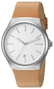 Skagen Sundby Herreklokke SKW6261 Hvit/Lær Ø42 mm