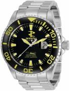 Invicta Pro Diver Herreklokke 34784 Sort/Stål Ø47 mm