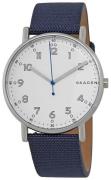 Skagen 99999 Herreklokke SKW6356 Hvit/Lær Ø40 mm