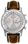 Breitling Navitimer 01 Herreklokke A13324121G1X1 Sølvfarget/Lær