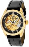 Invicta Dameklokke 36569 Specialty Sort/Lær Ø38 mm