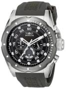 Invicta Herreklokke 20311 Speedway Sort/Gummi Ø50 mm