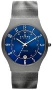 Skagen Herreklokke 233XLTTN Grenen Blå/Titan Ø37 mm