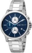 Esprit Herreklokke ES1G155M0075 Course Blå/Stål Ø42 mm