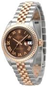 Rolex Dameklokke 279171-0009 Lady-Datejust 28 Brun/18 karat rosé