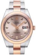 Rolex Herreklokke 126301-0007 Datejust 41 Rosegullfarget/18 karat