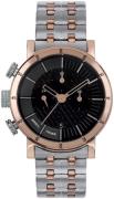 Breil Herreklokke EW0470 Sort/Rose-gulltonet stål Ø43 mm