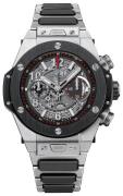 Hublot Herreklokke 411.NM.1170.NM Big Bang 45mm Skjelettkuttet/Titan