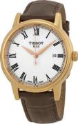 Tissot Herreklokke T085.410.36.013.00 Hvit/Lær Ø40 mm