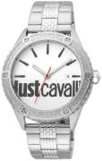 Just Cavalli Herreklokke JC1G080M0055 Sølvfarget/Stål Ø44 mm