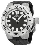 Invicta Herreklokke 16132 Pro Diver Sort/Gummi Ø51 mm