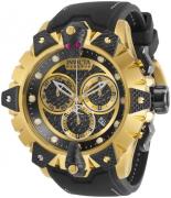 Invicta Herreklokke 32227 Sort/Gummi Ø52 mm