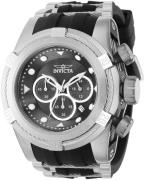 Invicta Herreklokke 37189 Bolt Sort/Stål Ø53 mm