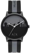 Armani Exchange Herreklokke AX2742 Cayde Sort/Gummi Ø42 mm