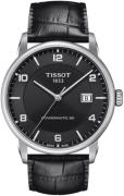 Tissot Herreklokke T086.407.16.057.00 Luxury Sort/Lær Ø41 mm