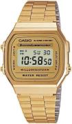 Casio A168WG-9E LCD/Gulltonet stål