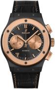 Hublot Herreklokke 521.CO.1181.LR.LVB20 Classic Fusion Sort/Gummi