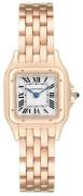 Cartier Dameklokke WGPN0006 Panthere De Sølvfarget/18 karat rosé